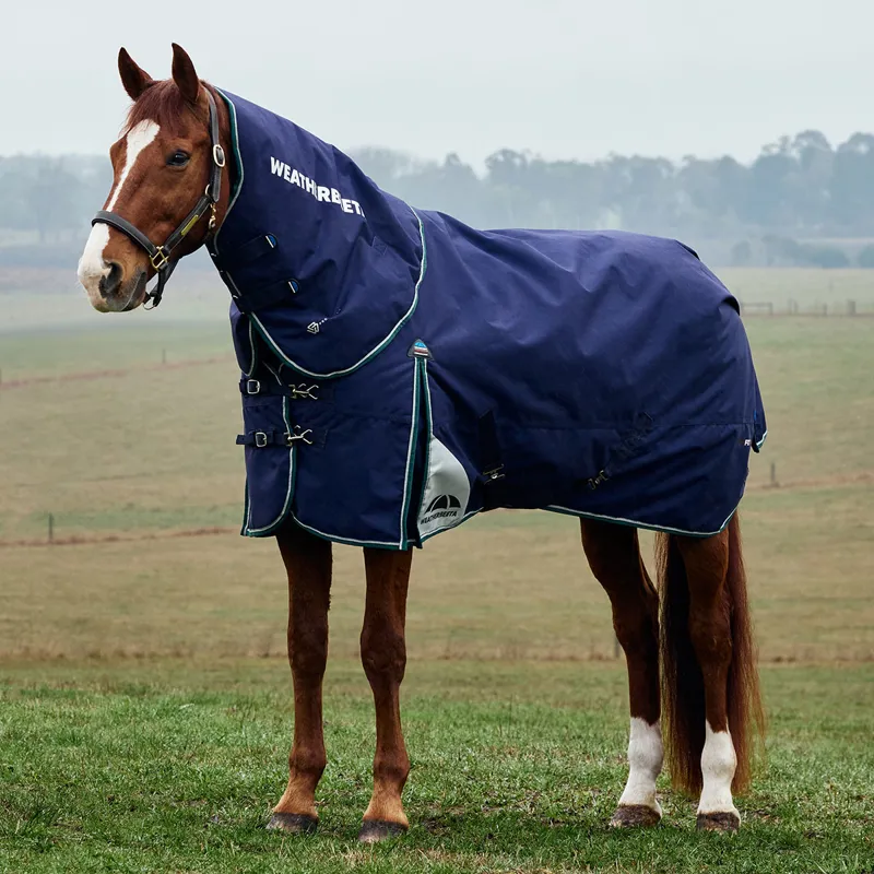 WeatherBeeta ComFiTec Plus Dynamic 100g Detach-A-Neck Turnout - Navy