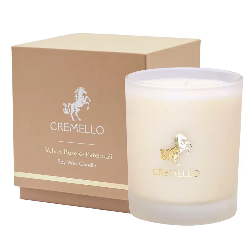 Cremello Candle - Velvet Rose and Patchouli