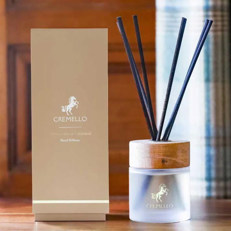 Cremello Diffuser - Oud and Leather Noir