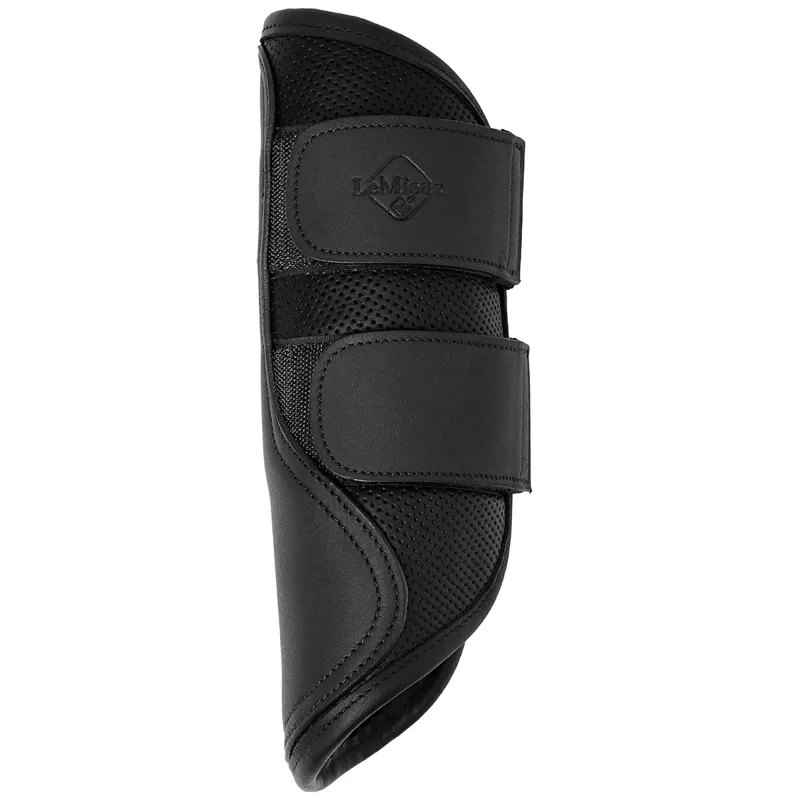 LeMieux Capella Leather Brushing Boots - Black-3