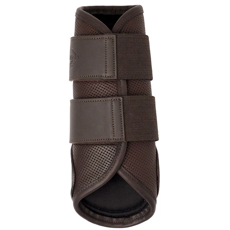 LeMieux Capella Leather Brushing Boots - Brown