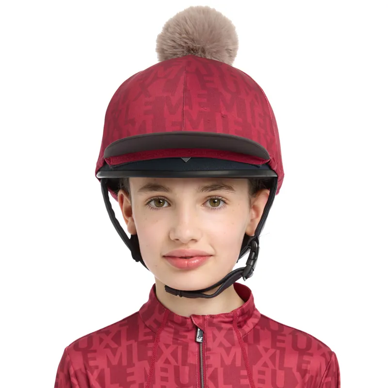 LeMieux Casey Hat Silk - Ember-4
