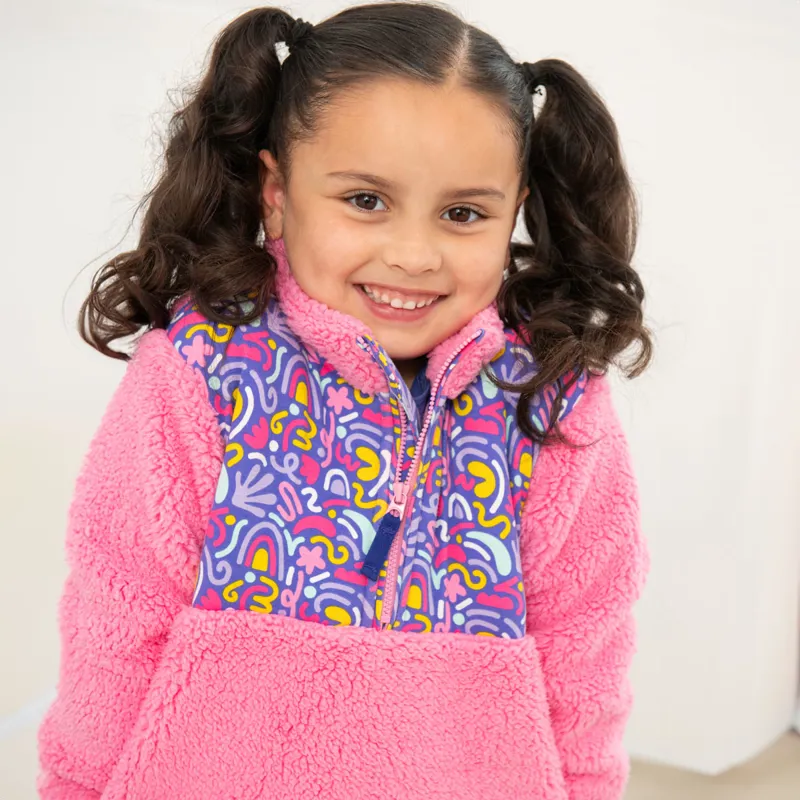 Lighthouse Cassie Junior Girls Fleece Jumper - Blush Pink-9