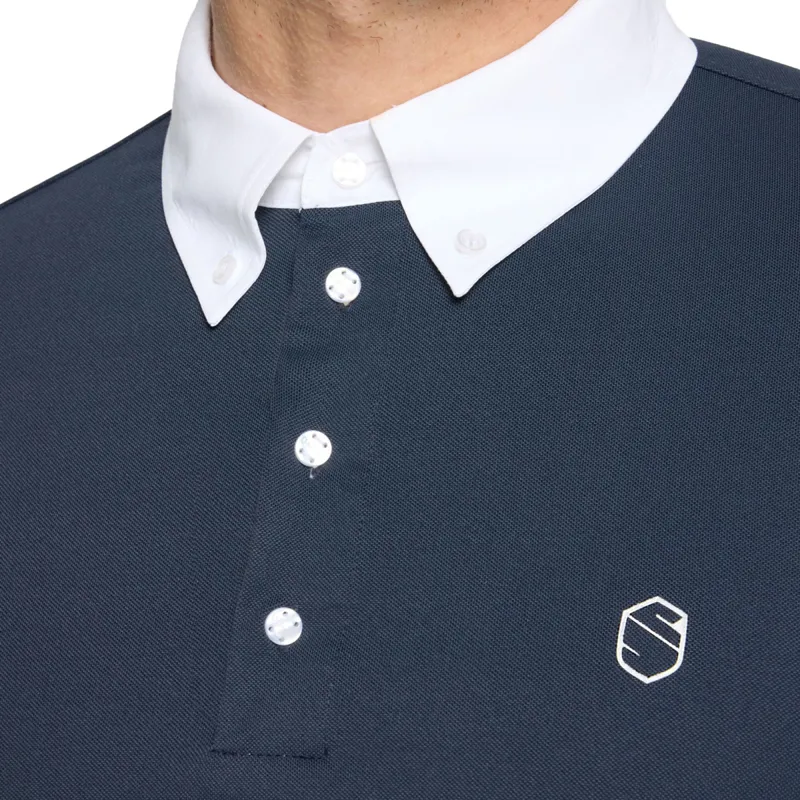 Samshield Charles Mens Short Sleeve Show Shirt - Navy-1