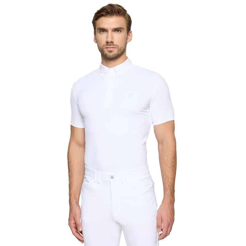 Samshield Charles Mens Short Sleeve Show Shirt - White