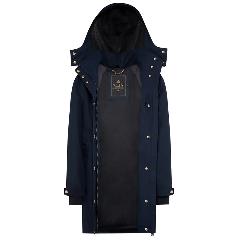Holland Cooper Chartwell Ladies Rain Parka - Ink Navy-2