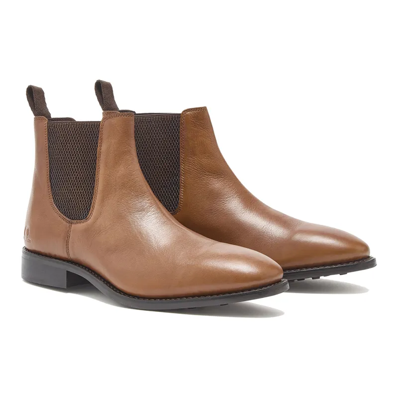 Chatham Conholt Mens Premium Leather Chelsea Boots -Tan
