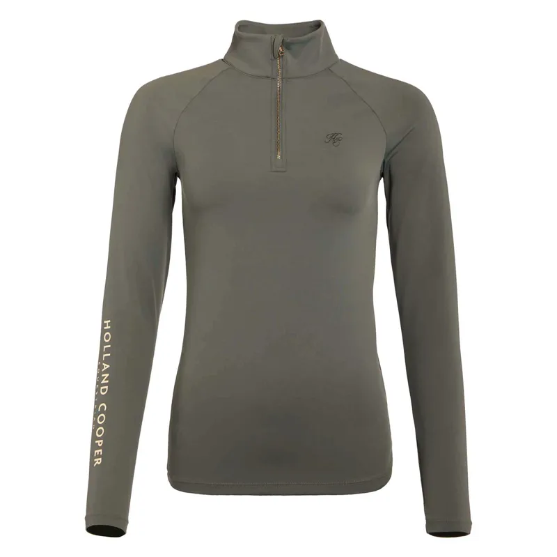 Holland Cooper Chiltern Womens Base Layer - Dove Grey-3