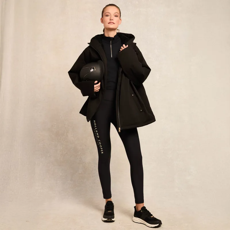 Holland Cooper Chiltern Legging Womens Riding Tights - Black-7