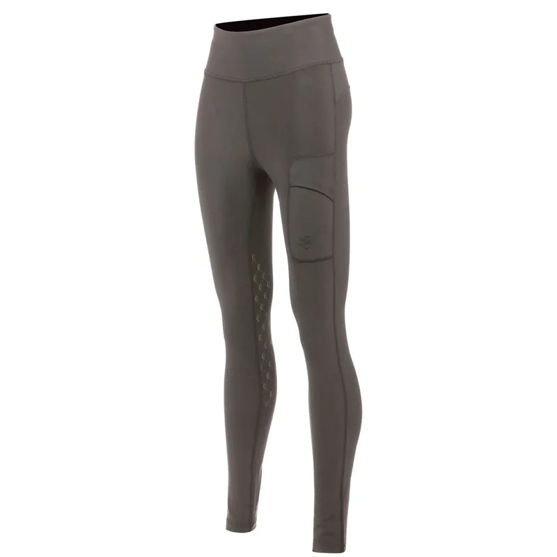 Holland Cooper Chiltern Legging Womens Riding Tights - Dove Grey-8