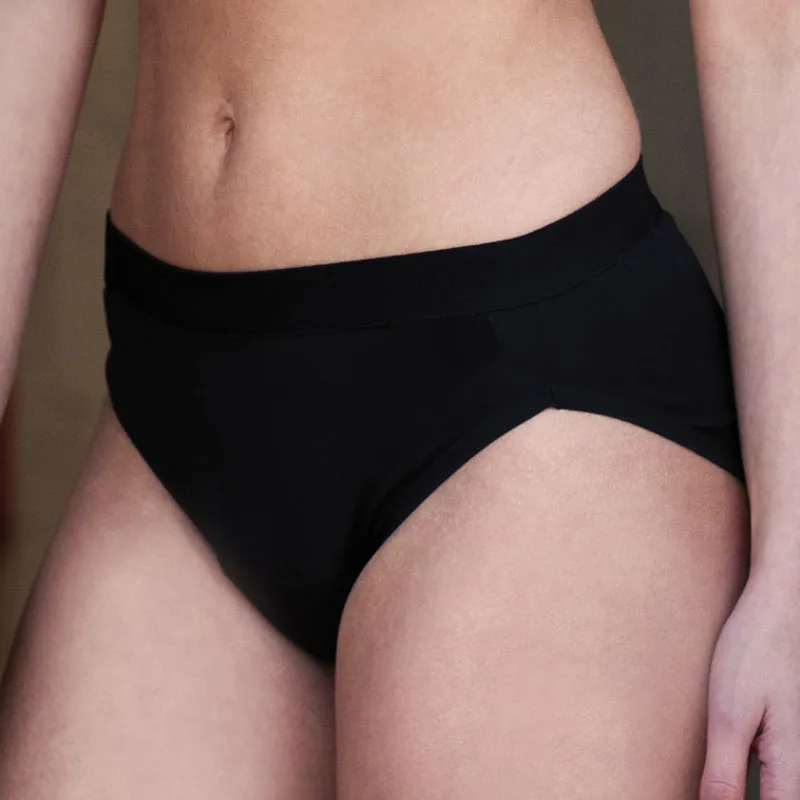 Equetech Classic Primo Ladies Bikini Briefs - Black-2