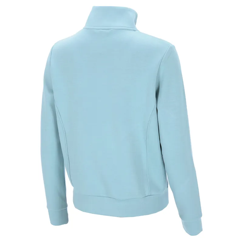 Schockemohle Coletta Womens Quarter Zip Jumper - Milky Blue-4