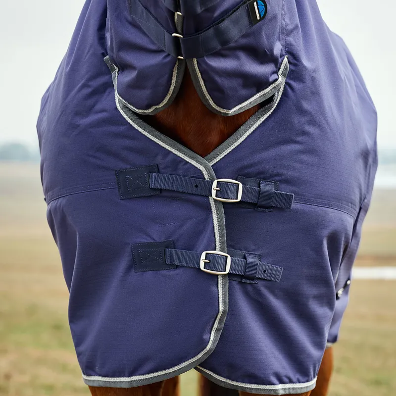 WeatherBeeta ComFiTec Tyro 360g Combo Turnout Rug - Navy/Charcoal-3