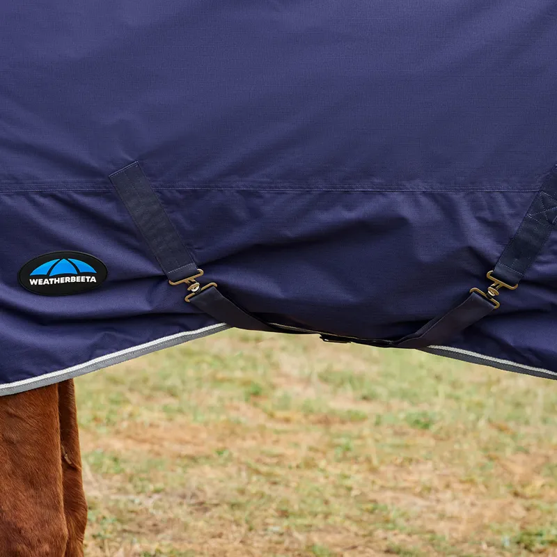 WeatherBeeta ComFiTec Tyro 50g Standard Turnout Rug - Navy/Charcoal-7
