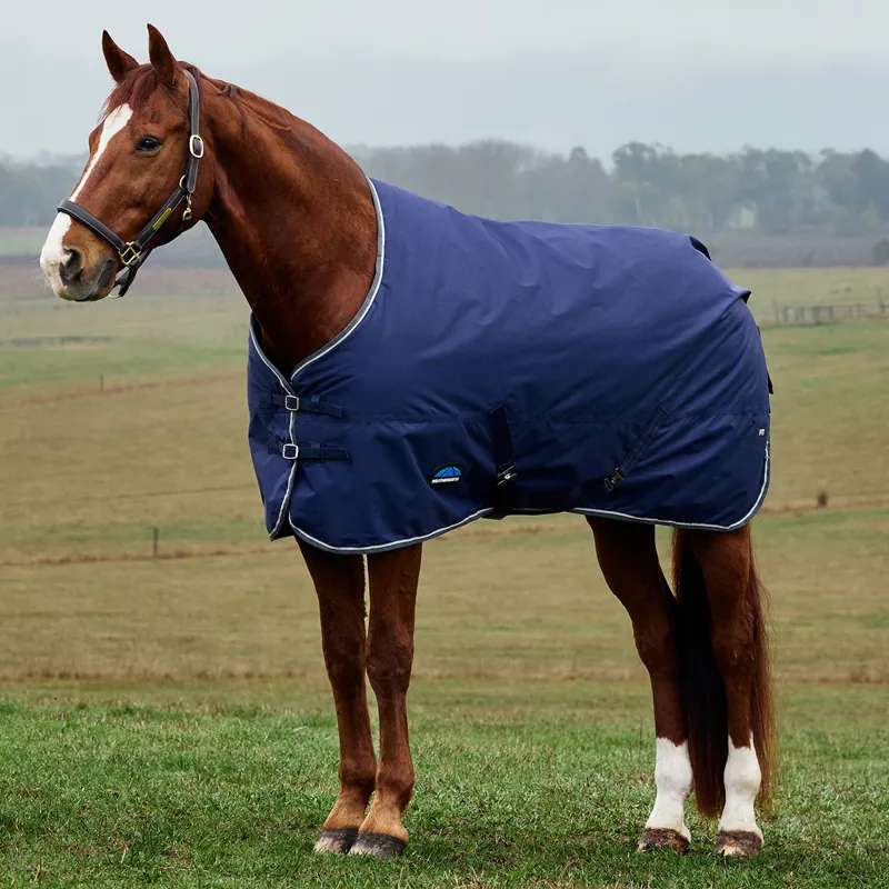 WeatherBeeta ComFiTec Tyro 50g Standard Turnout Rug - Navy/Charcoal
