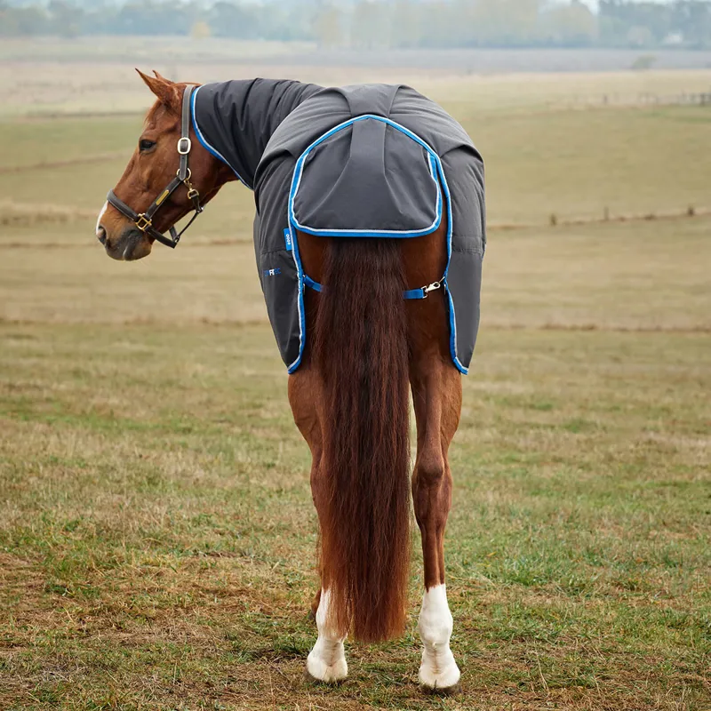WeatherBeeta ComFiTec Tyro 220g Combo Turnout Rug - Black/Cobalt-5