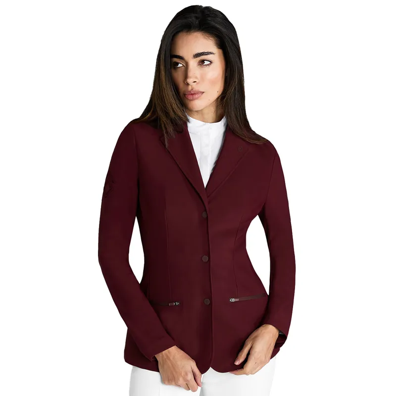 Aztec Diamond Womens Show Jacket - Cherry