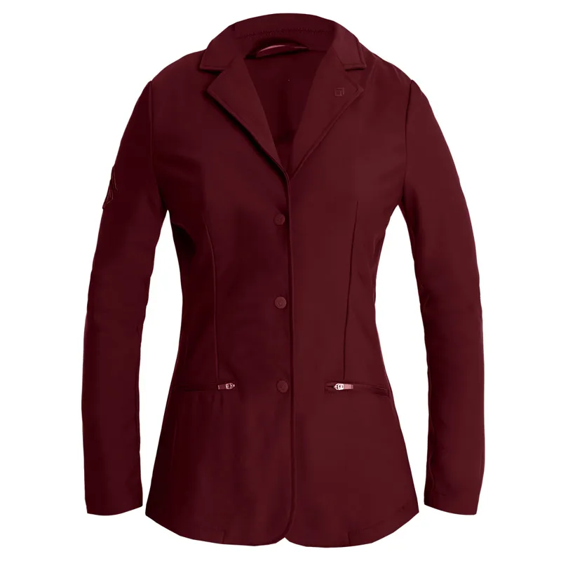 Aztec Diamond Womens Show Jacket - Cherry-1