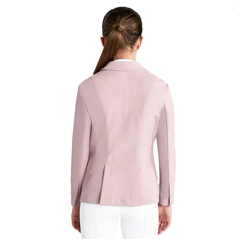 Aztec Diamond Young Rider Show Jacket - Pink-3