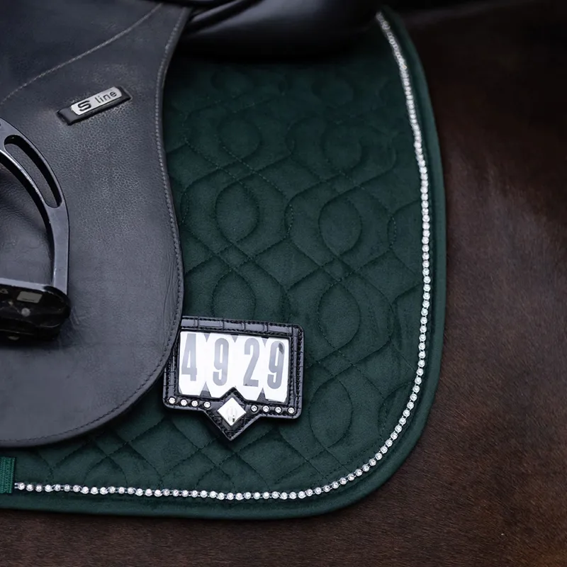 Imperial Riding Show n Glow Competition Number Holder - Black-1