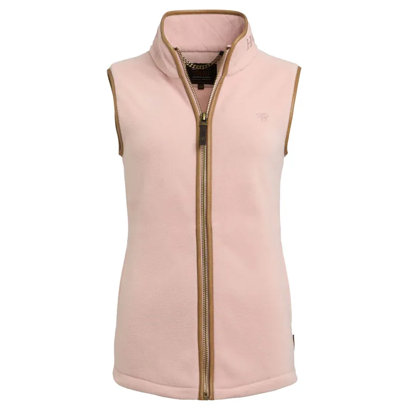 Holland Cooper Country Fleece Womens Gilet - Soft Pink-5