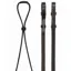 LeMieux Curb Reins - Brown/Silver