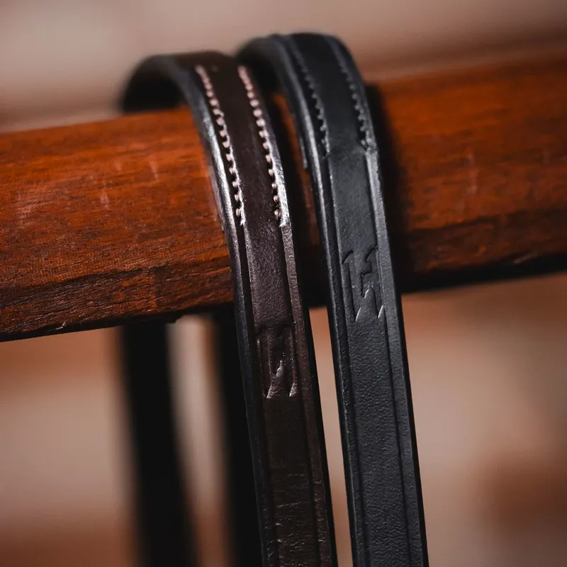 Horseware Curb Reins - Black-2