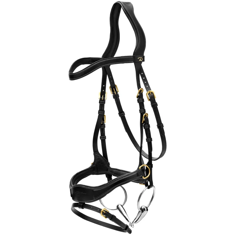 Dy'on D Collection D Motion Flash Bitless Multi Bridle - Black-3