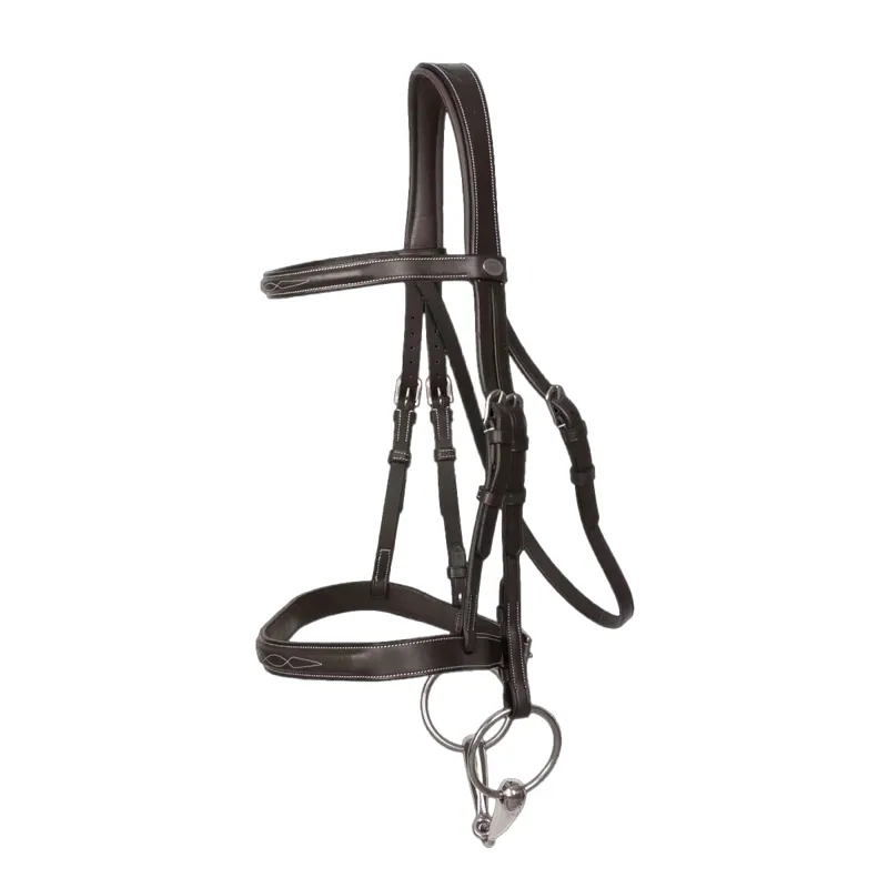 Dy'on Working Cavesson Hunter Bridle - Black
