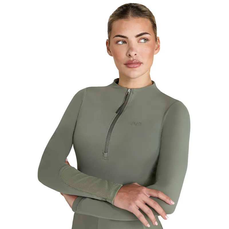 Aztec Diamond Define Ladies Long Sleeve Base Layer - Sage