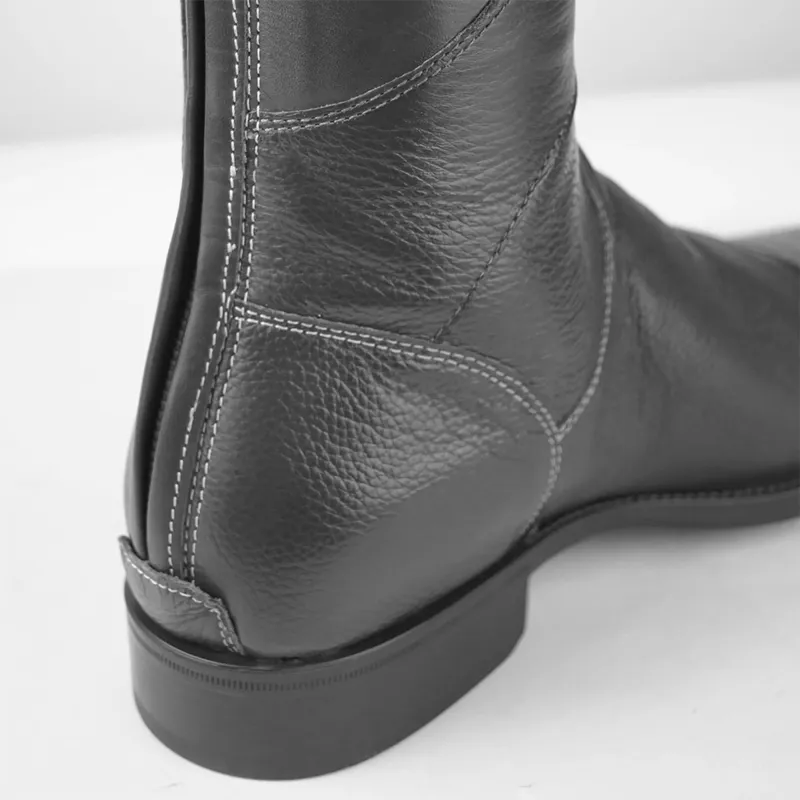 DeNiro Salentino Regal Unlaced Tall Riding Boots - Quick Black/Black-2