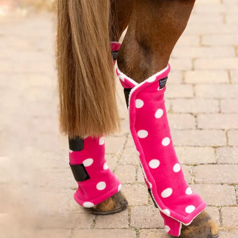 Supreme Products Fleece Boots - Dotty/Paradise Pink