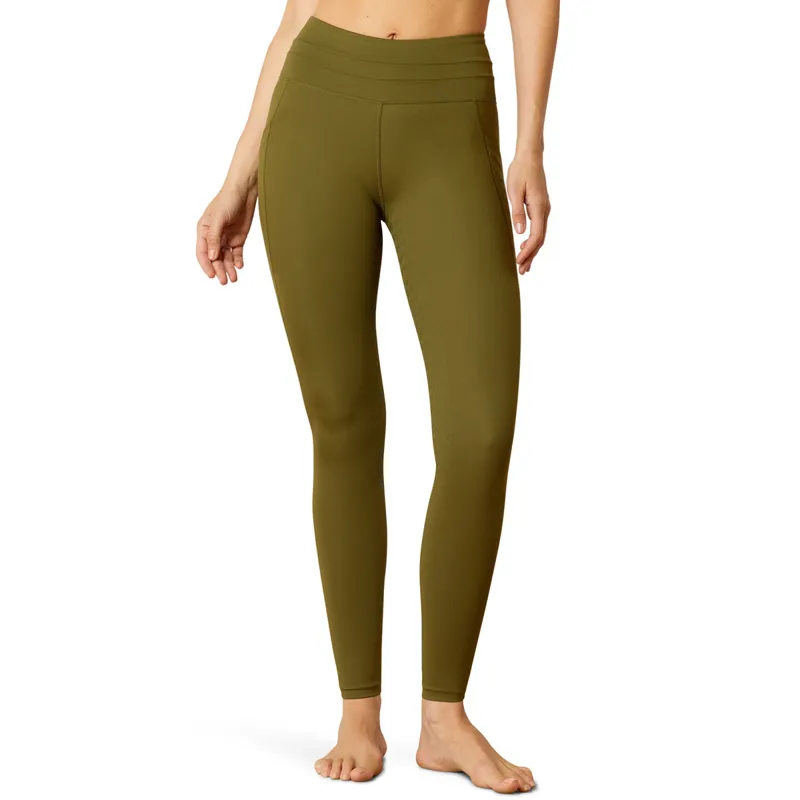 Ariat EOS 2.0 Full Grip Womens Riding Tights - Winter Moss