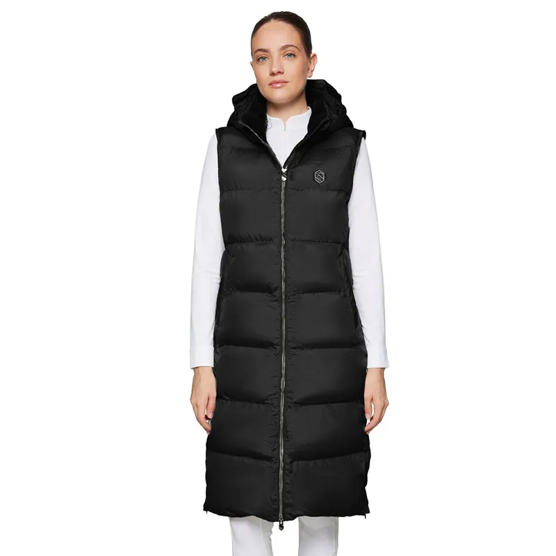 Samshield Elea Womens Long Gilet - Black