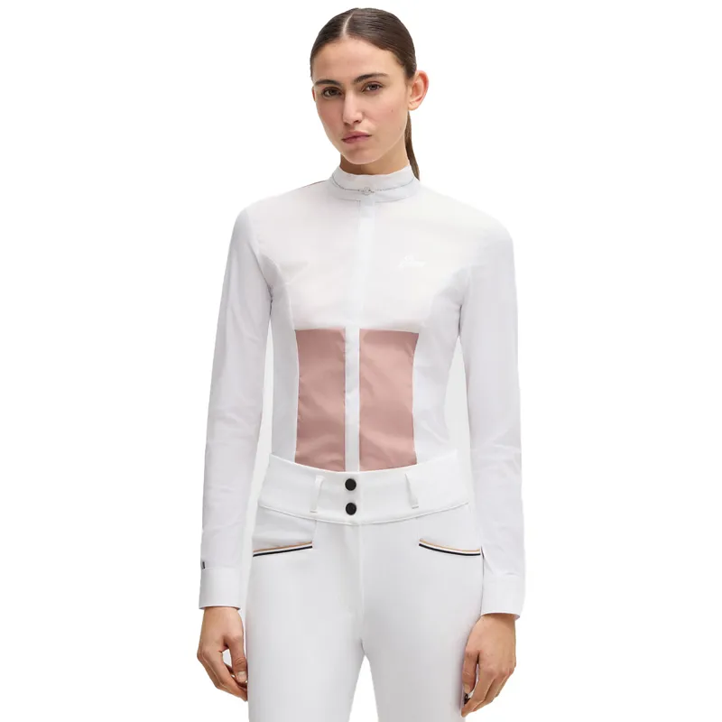 BOSS Equestrian Emma Womens Show Shirt - Rose Haze 