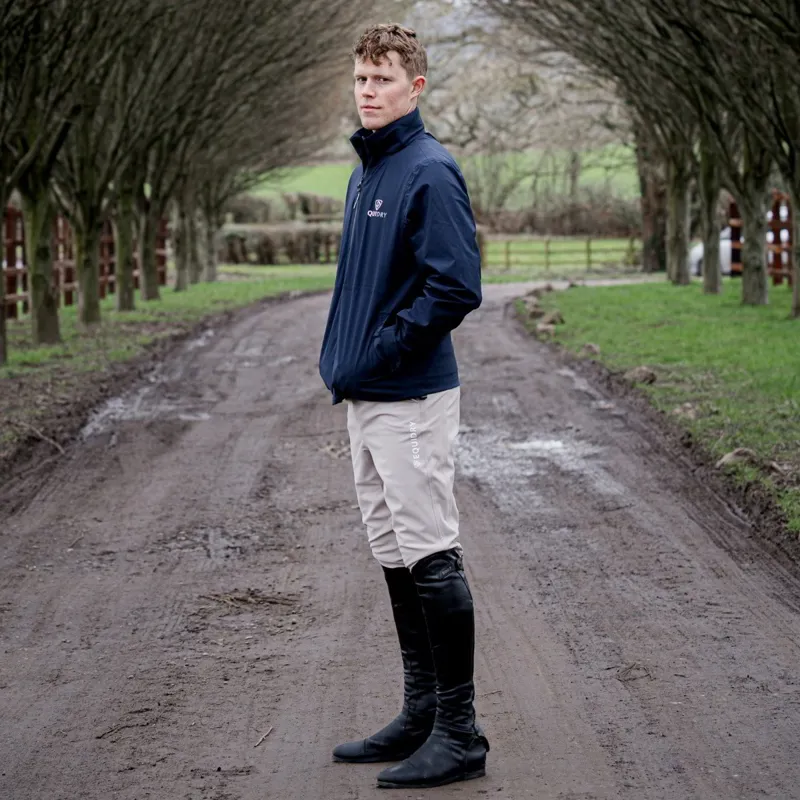 Equidry Waterproof Knee Grip Mens Riding Breeches - Beige-3