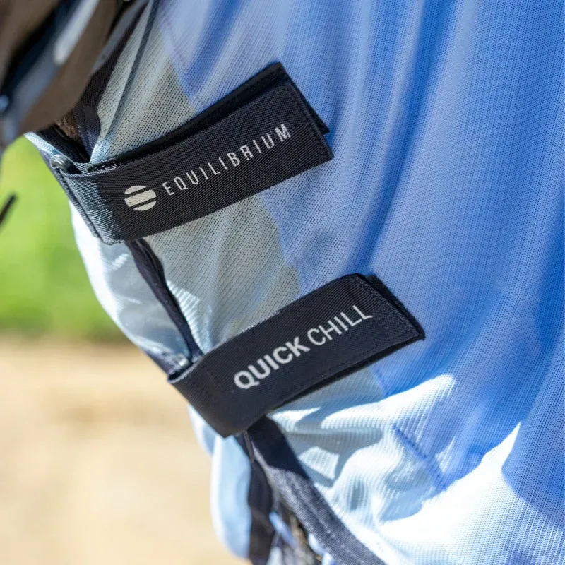 Equilibrium Quick Chill Cooling Rug Neck Cover - Light Blue-5