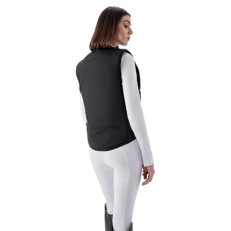 Equiline Belmove Strass Unisex Air Jacket with Level 2 Body Protector - Black-2