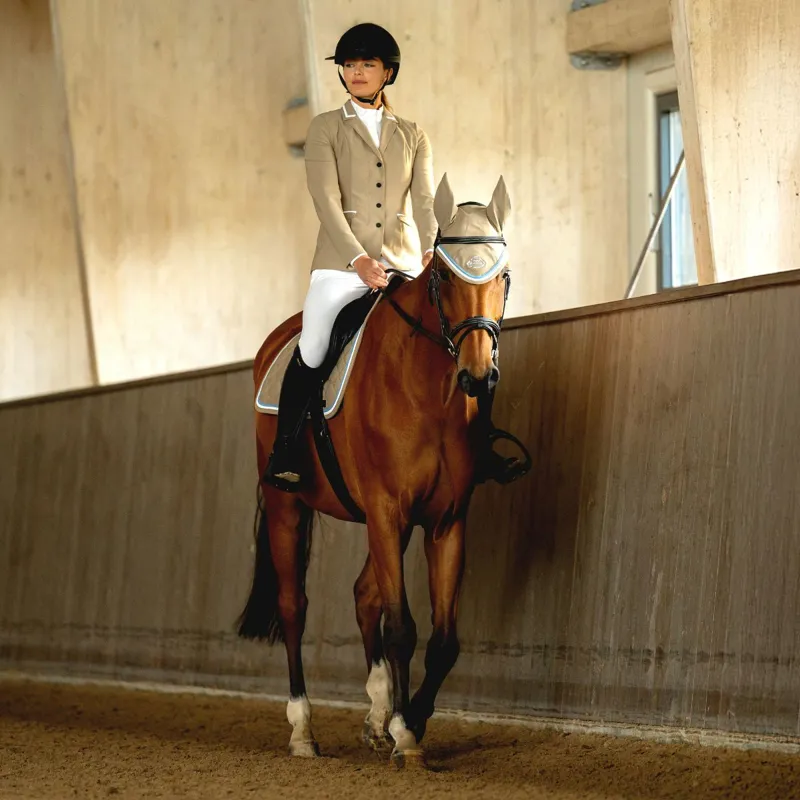 Equiline Ebony Womens Show Jacket - Dune-5