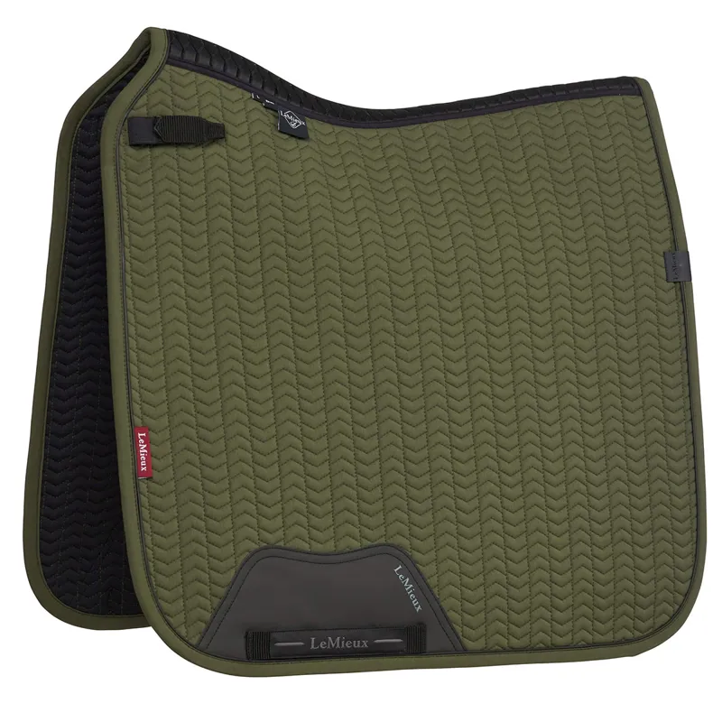 LeMieux Essence Dressage Square - Pine Green