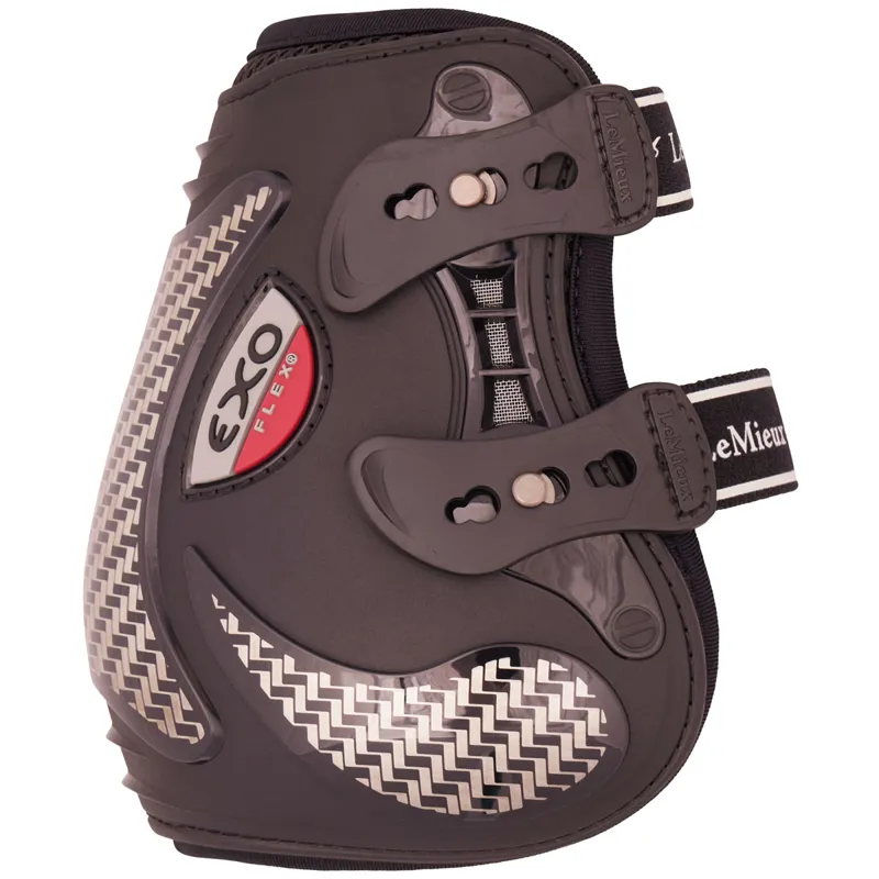LeMieux Exo-Flex Ankle Fetlock Boots - Brown/Gold