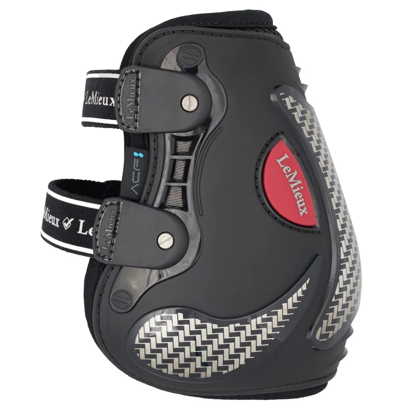 LeMieux Exo-Flex Ankle Fetlock Boots - Black/Silver-2