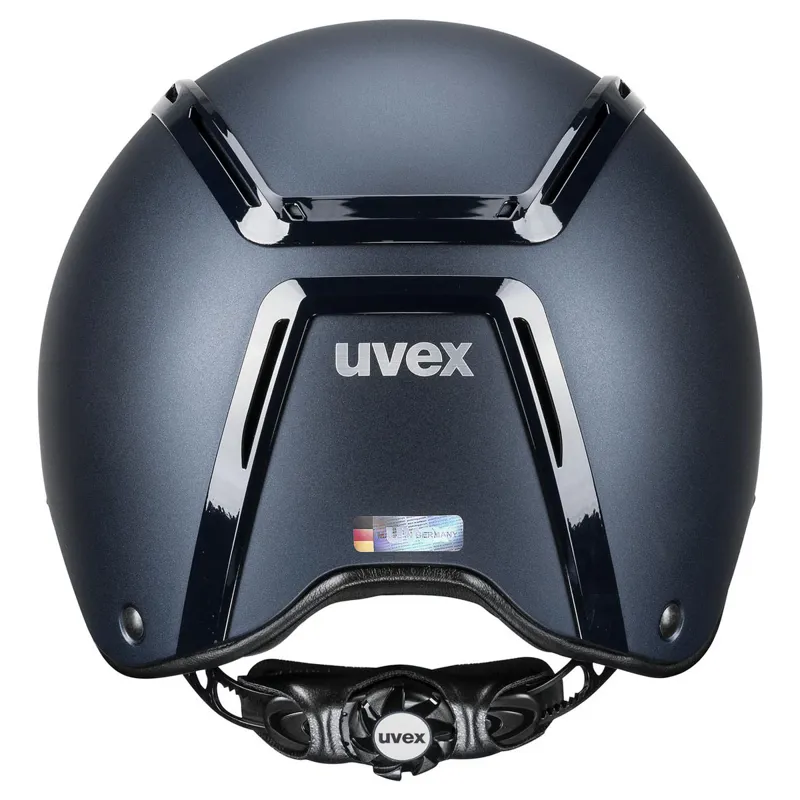 Uvex Exxeed Active Riding Hat - Navy-1