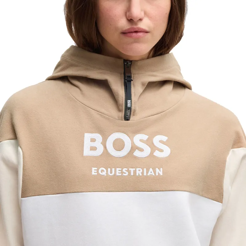 BOSS Equestrian Faye Womens Hoodie - Signature Camel-4
