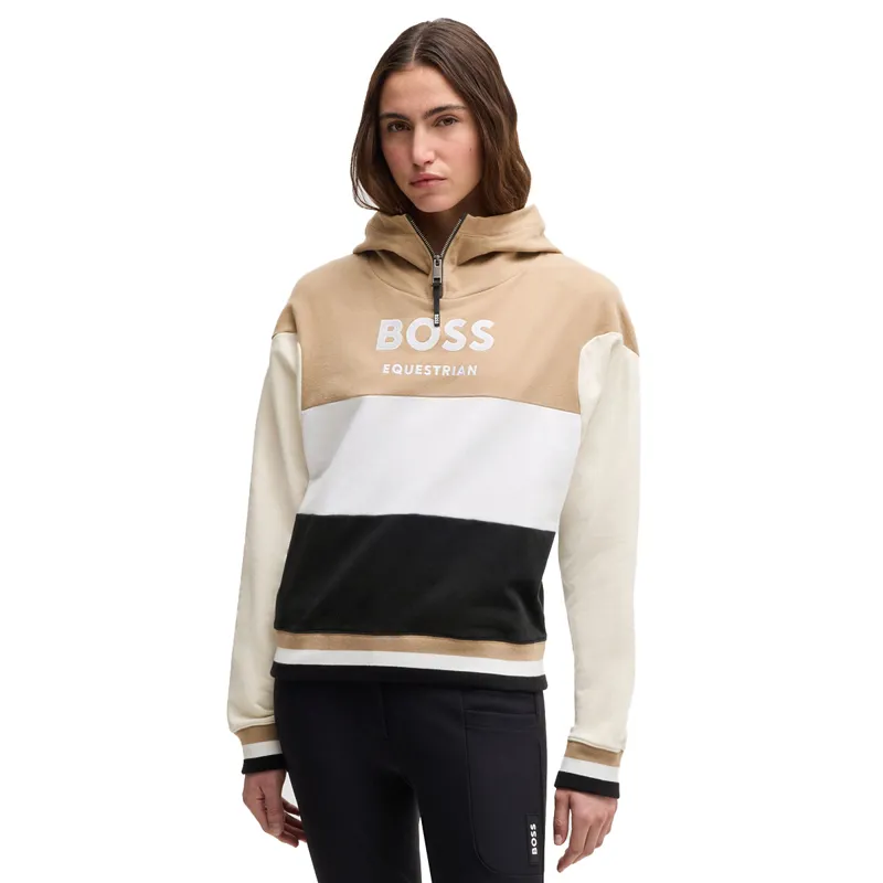 BOSS Equestrian Faye Womens Hoodie - Signature Camel