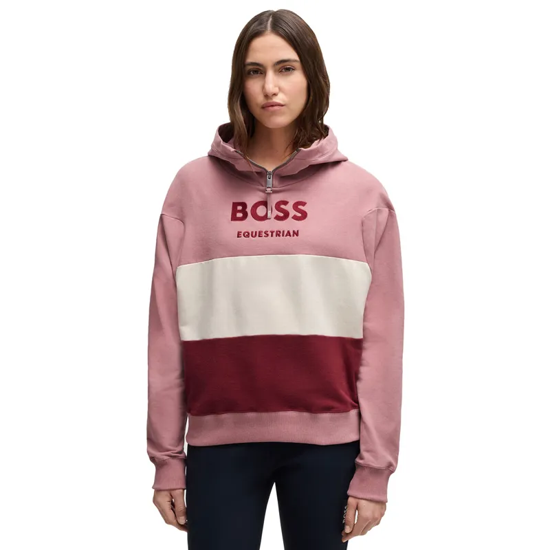 BOSS Equestrian Faye Womens Hoodie - Rose Haze 