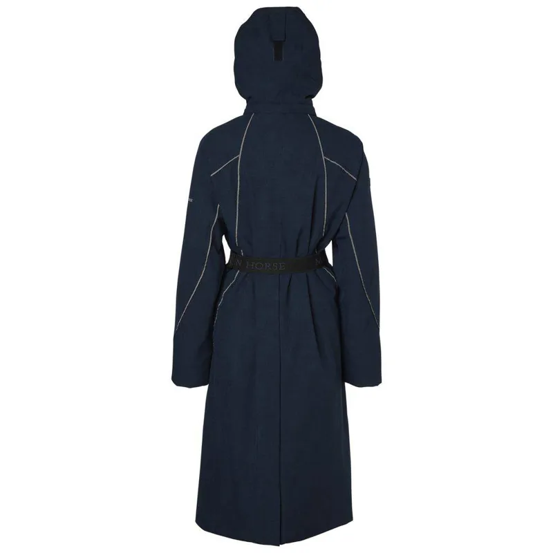 Mountain Horse Felicia Ladies Long Waterproof Coat - Navy-1