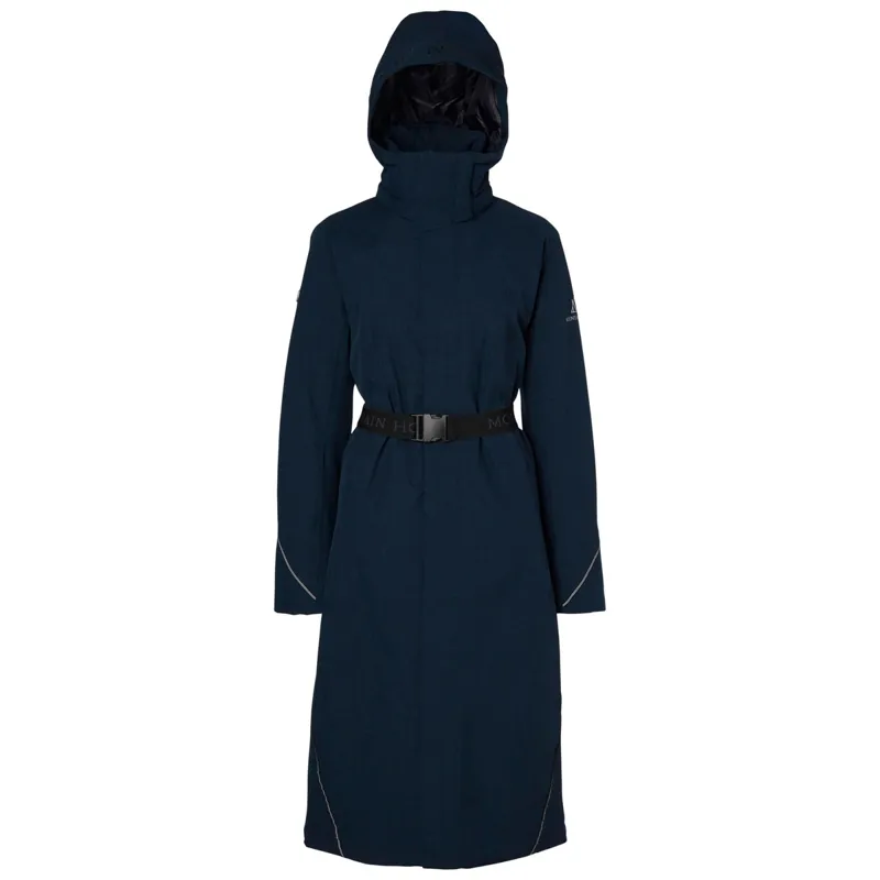 Mountain Horse Felicia Ladies Long Waterproof Coat - Navy-2