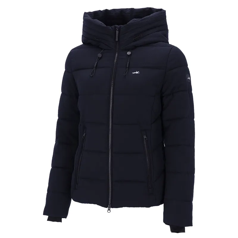 Schockemohle Felica Style Womens Quilted Jacket - Dark Navy