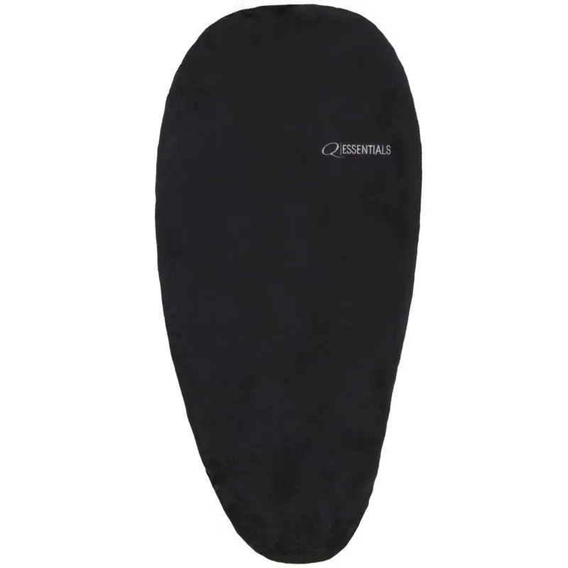 QHP Fleece Bridle Cover - Black